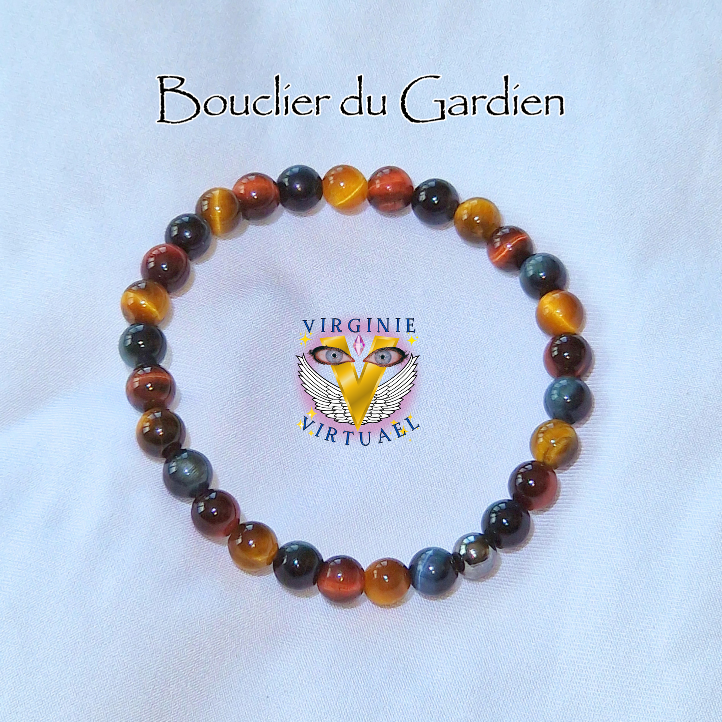 Bracelet "Bouclier du Gardien" - Triple Oeil